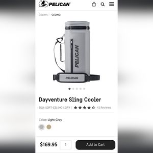 Pelican Dayventure Sling Cooler, Similar to Yeti Arctic